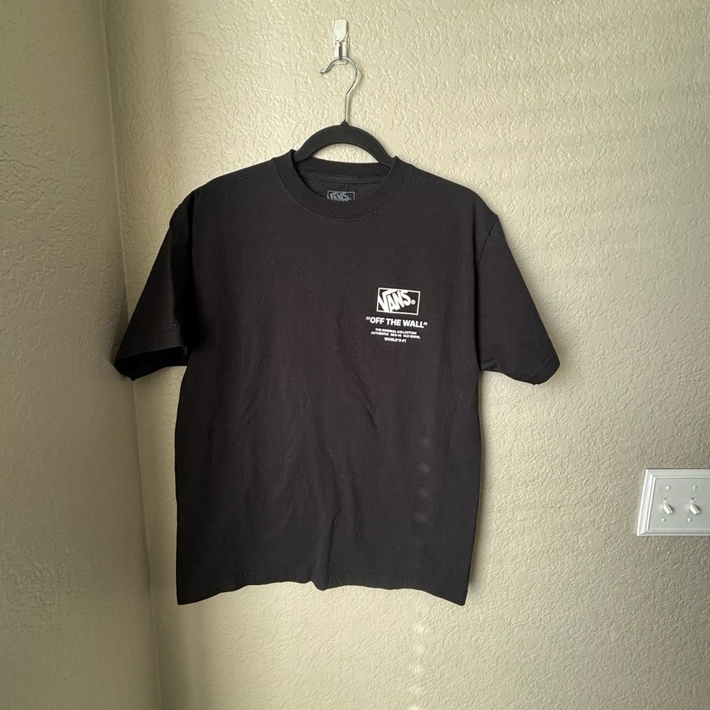 VANS Graphic Print "Off‎ the Wall"Classic Fit T-Shirt Men's Medium